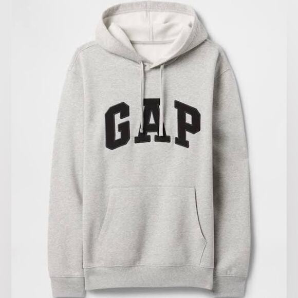 GAP Light Gray Men’s Hoodie and Joggers Set MSRP $100 Size M - Picture 3 of 6